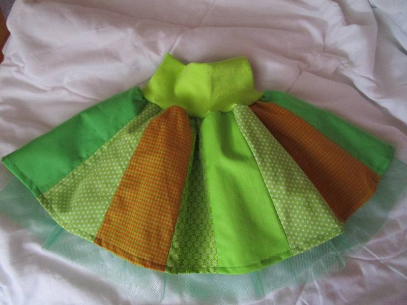 Versandfertig Kinderkostüm - Süßer Hexenrock Fasching Clownrock Faschingskostüme Kinder von creativShopgzdesign