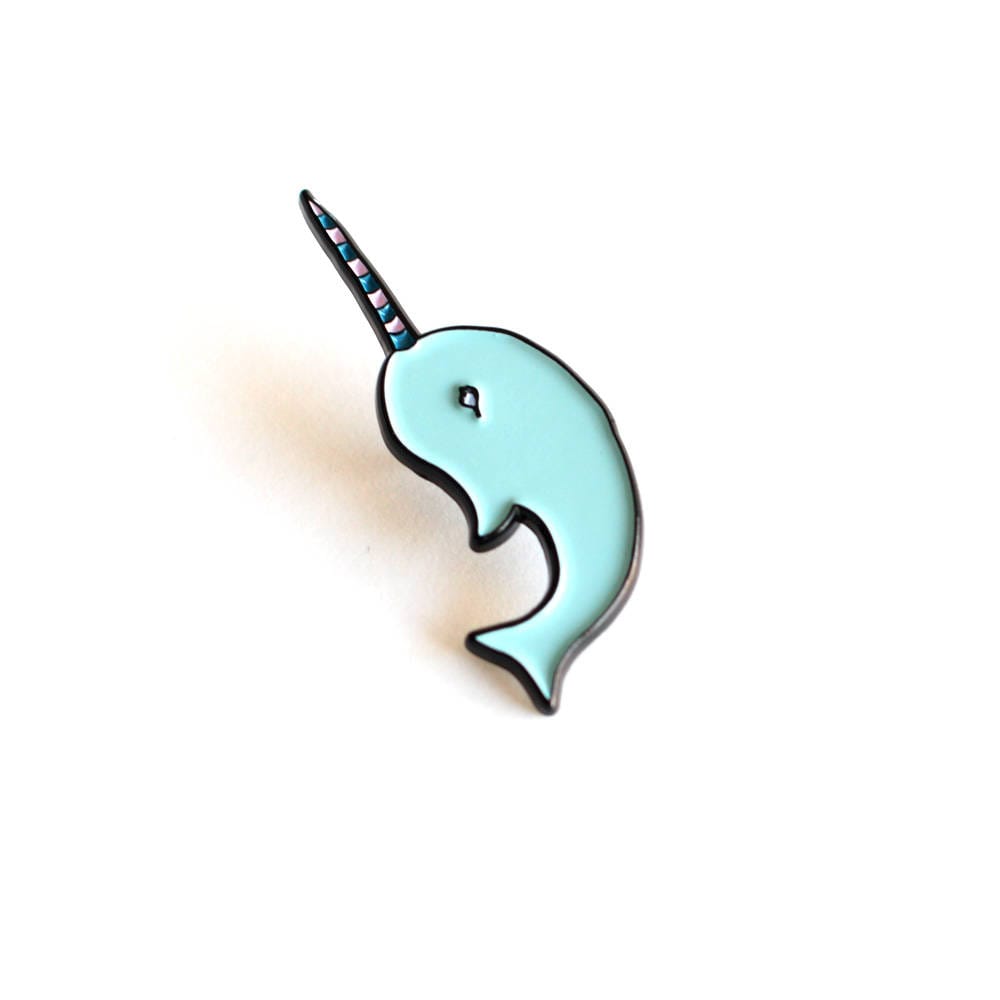 Narwhal Emaille Pin | Limitierte Auflage von creativethursday