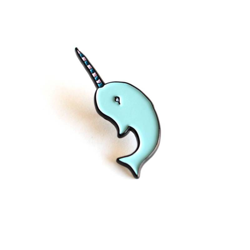 Narwhal Emaille Pin | Limitierte Auflage von creativethursday
