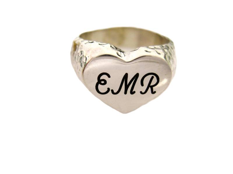 925 Silber Herzring von creazioniorafe