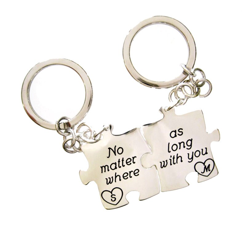 925 Silber Puzzle Schlüsselanhänger von creazioniorafe