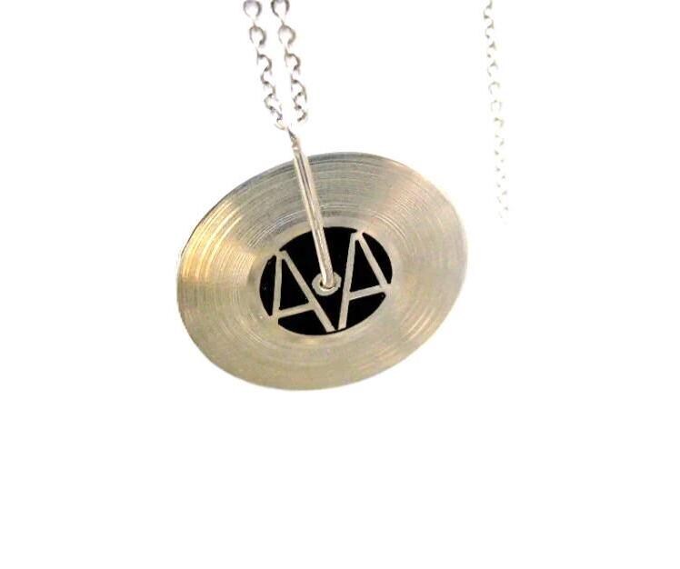 925 Silber Vinyl Anhänger von creazioniorafe