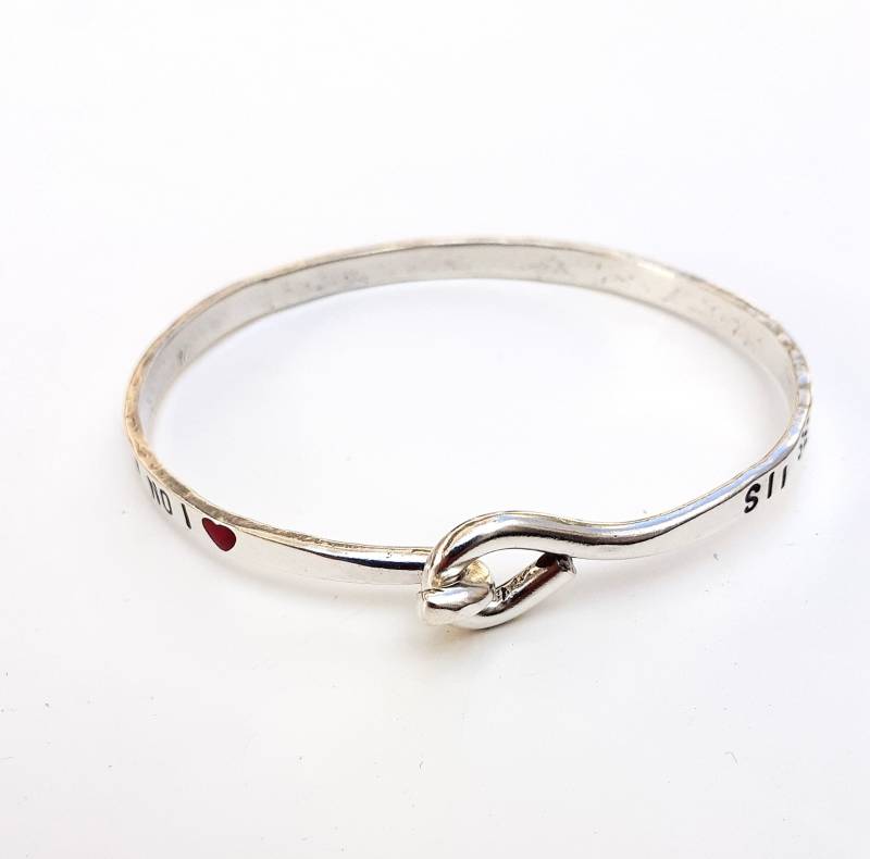 Anpassbares Starres Armband Aus 925Er Silber Anpassbares Starres Armband Aus 925Er Silber von creazioniorafe