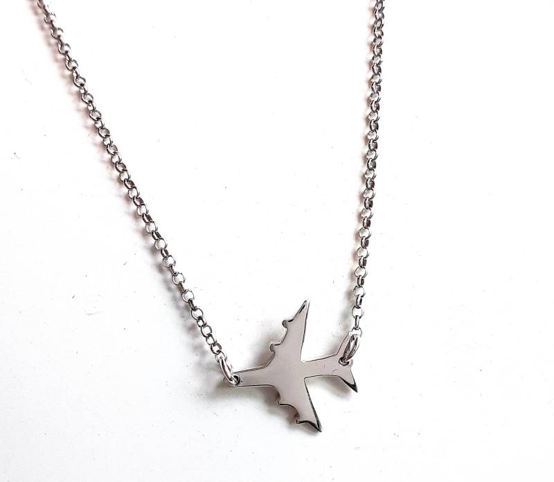 Flugzeuganhänger Aus 925Er Silber von creazioniorafe