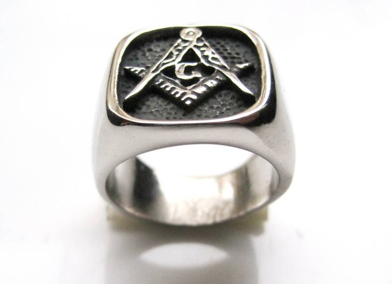 Freimaurerring in Silber Freimaurerring in Silber von creazioniorafe