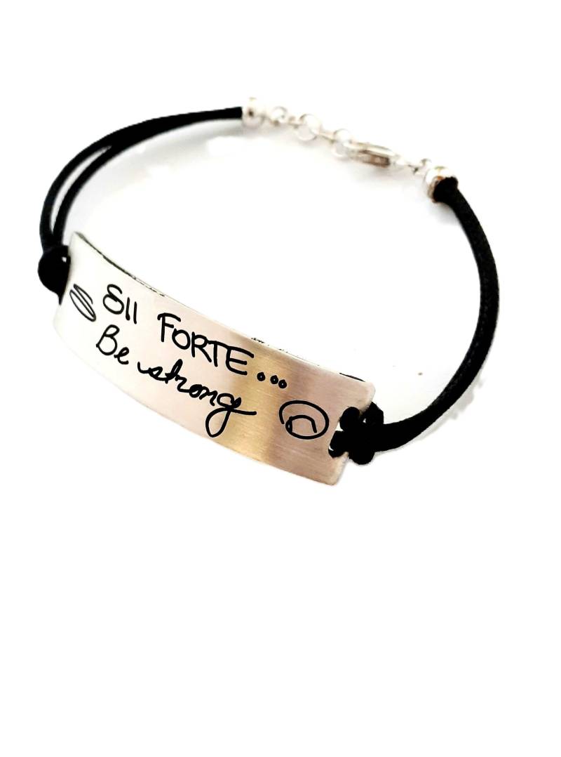 Graviertes Silberarmband von creazioniorafe