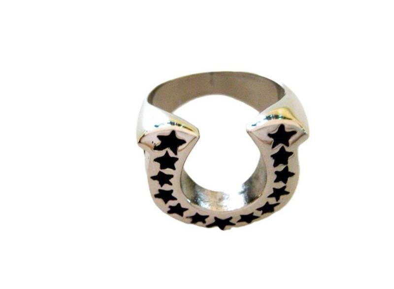 Herrenring Eisernes Pferd Silber von creazioniorafe