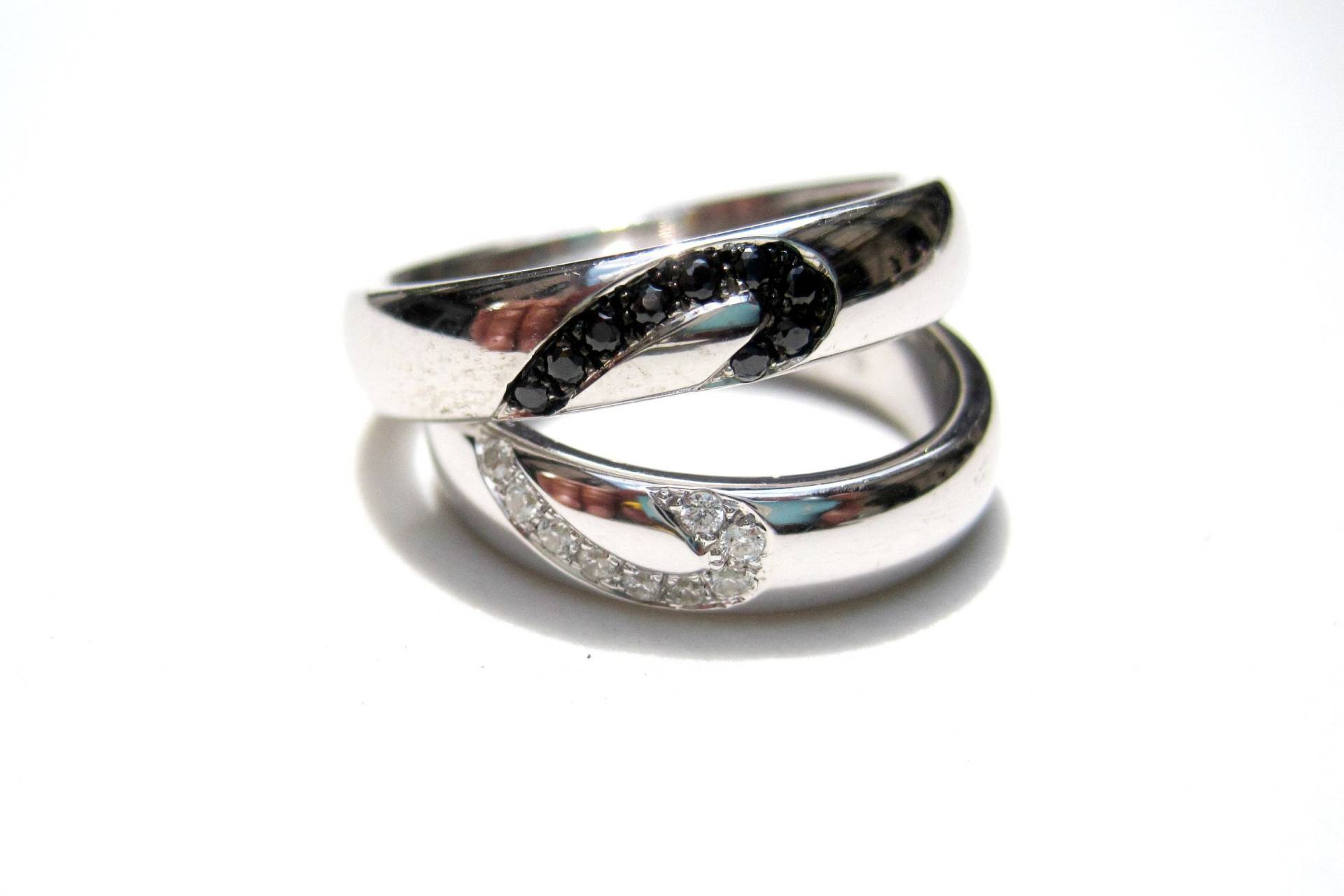 Herzringe Mit Zirkonia in Silber von creazioniorafe