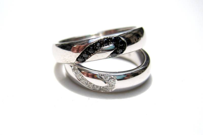 Herzringe Mit Zirkonia in Silber von creazioniorafe