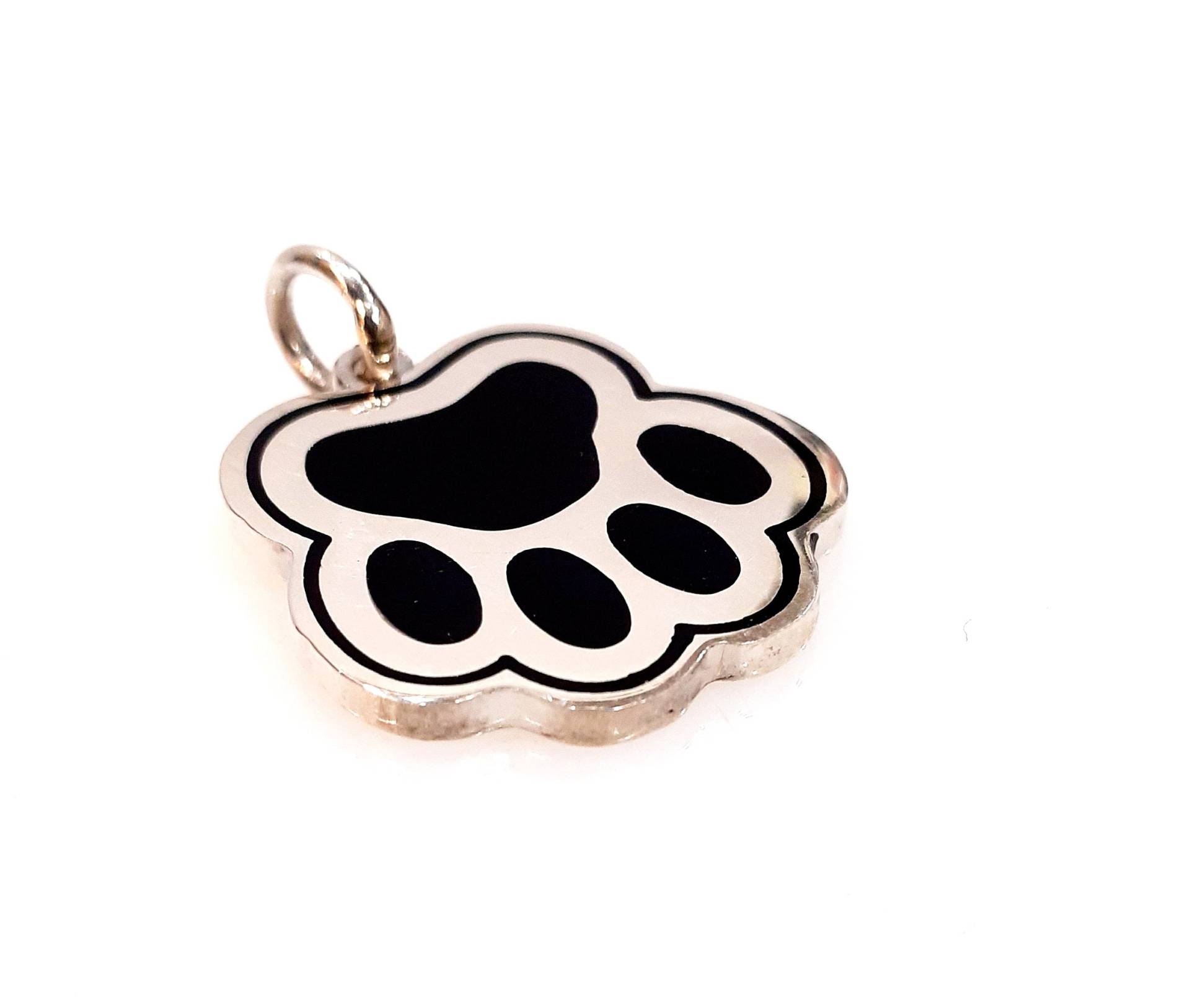 Hundepfotenanhänger in Silber 925 von creazioniorafe
