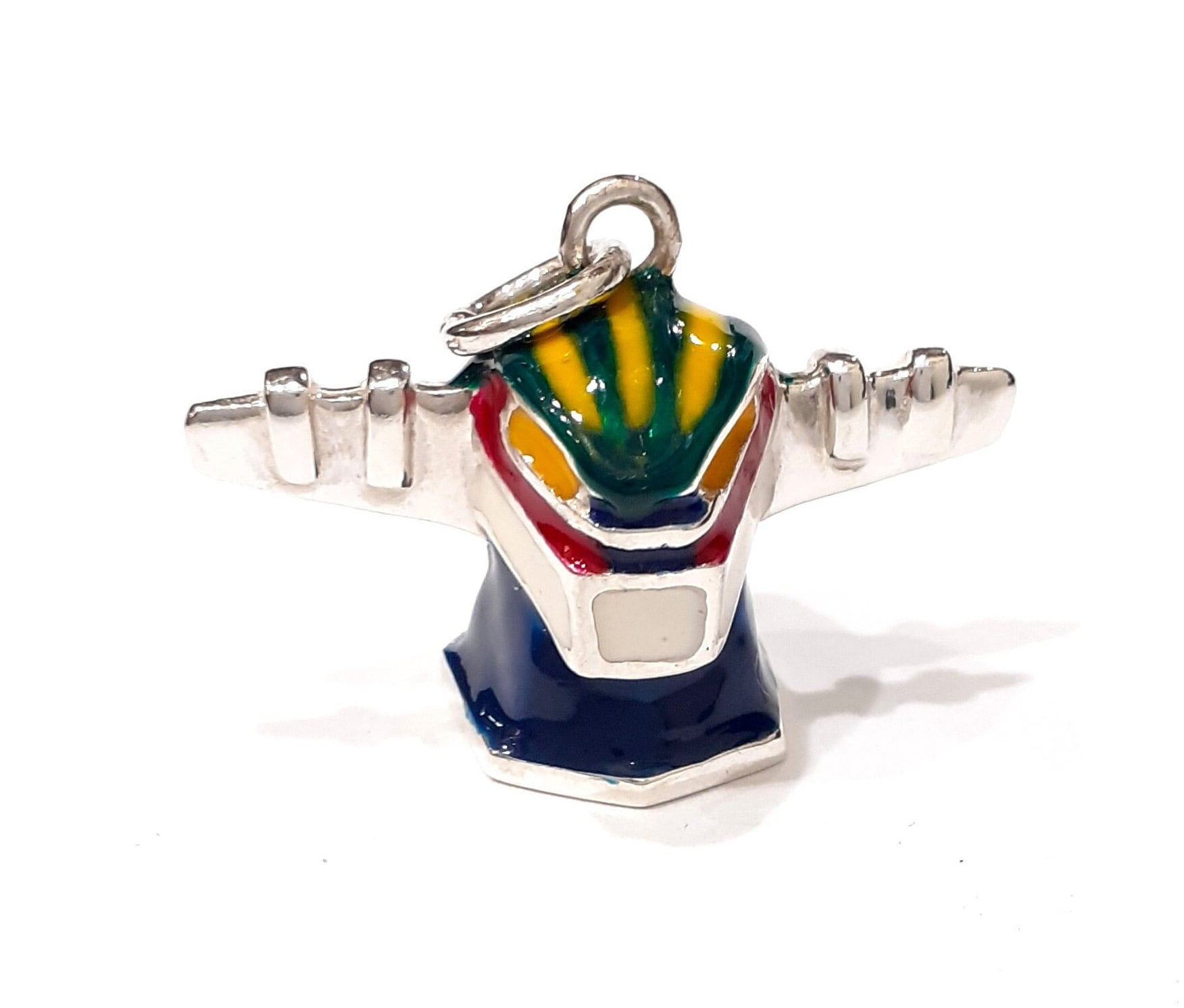 Jeeg-Roboter-Anhänger Aus Silber von creazioniorafe