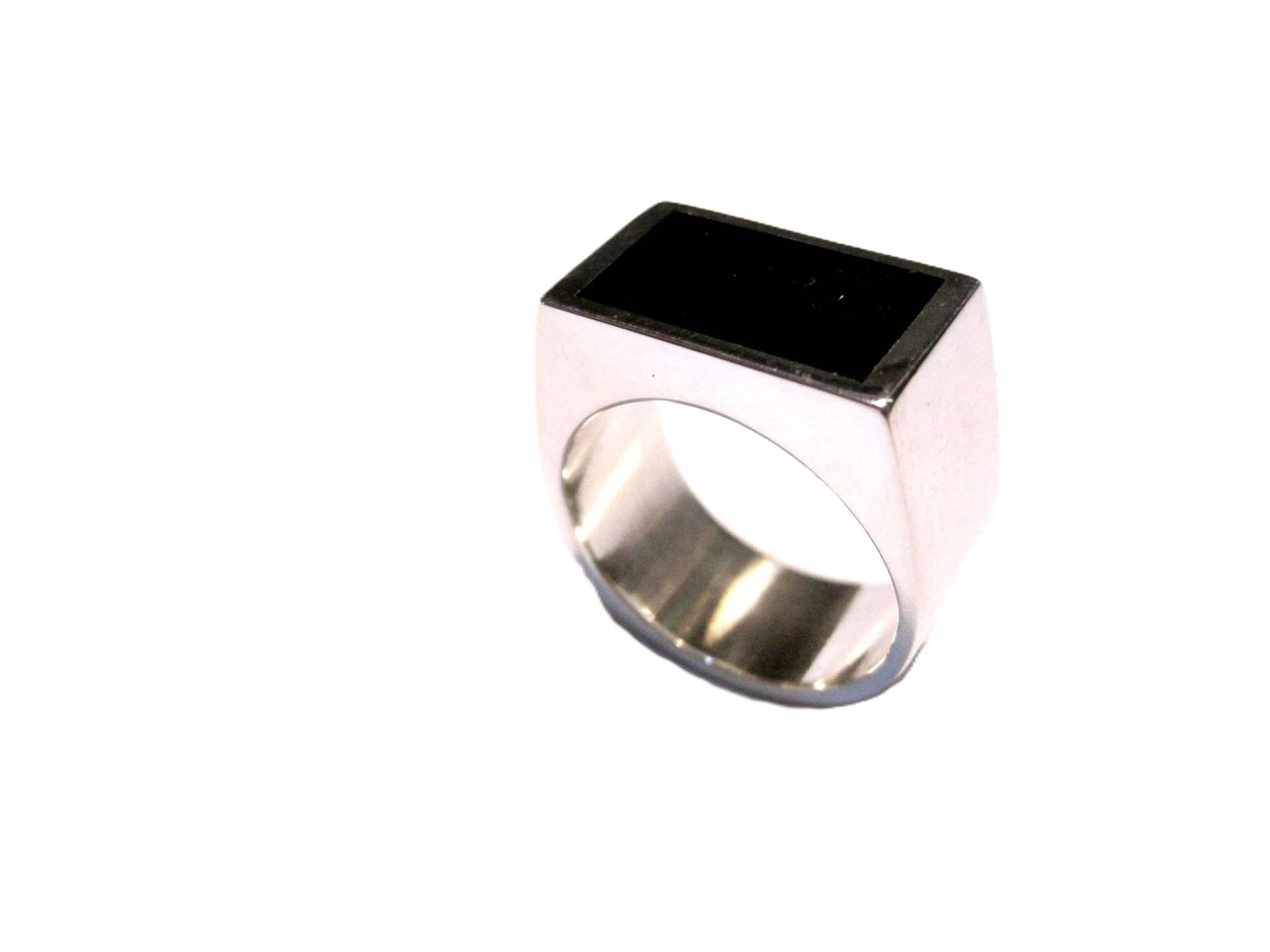 Rechteckiger Ring Aus 925Er Silber von creazioniorafe