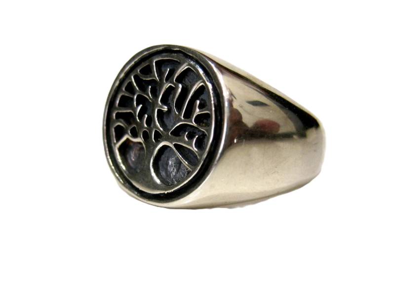 Silberner Lebensbaumring Silberner Lebensbaumring von creazioniorafe