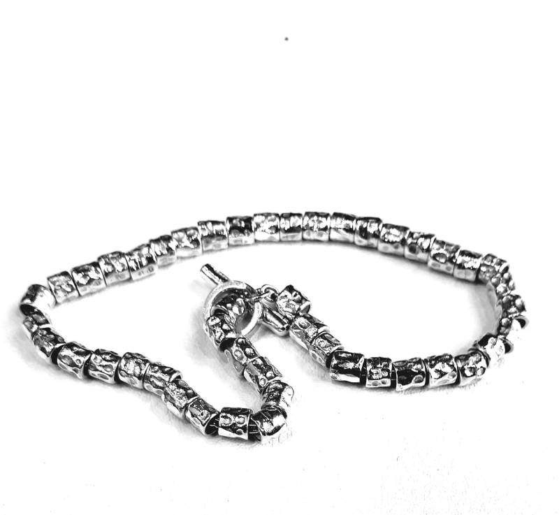 Silbernes Granelli-Armband von creazioniorafe