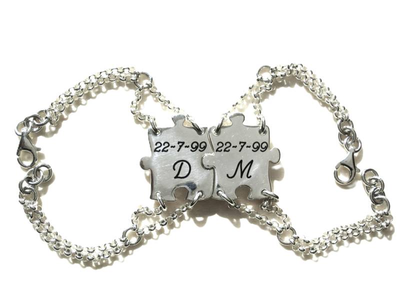 Silbernes Puzzle-Armband Silbernes Puzzle-Armband von creazioniorafe