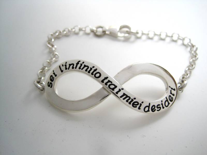 Unendliches Armband Silber 925 von creazioniorafe