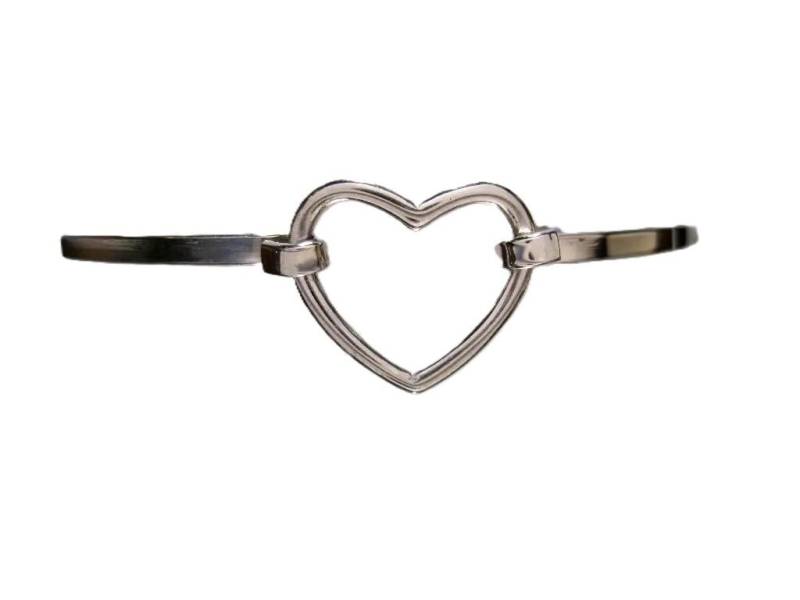 starres Herzarmband in Silber starres Herzarmband in Silber von creazioniorafe