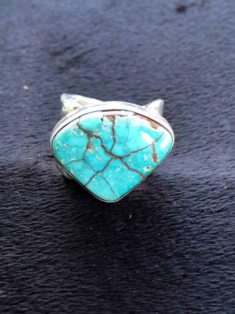 Herrenring Größe 9 Türkis Und Silber Herrenring Größe 9 Türkis Und Silber von crhartmarket