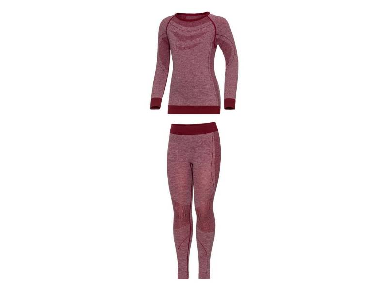 crivit Funktionstights Crivit Mädchen Seamless Funktionsunterwäsche Weinrot 134-140 von crivit