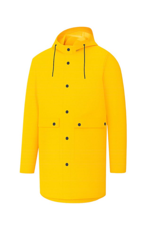 crivit Regenjacke Crivit Herren Regenparka Regenjacke Wasserdicht Windjacke (1-St) Kapuze, Wasserdicht, Winddicht von crivit