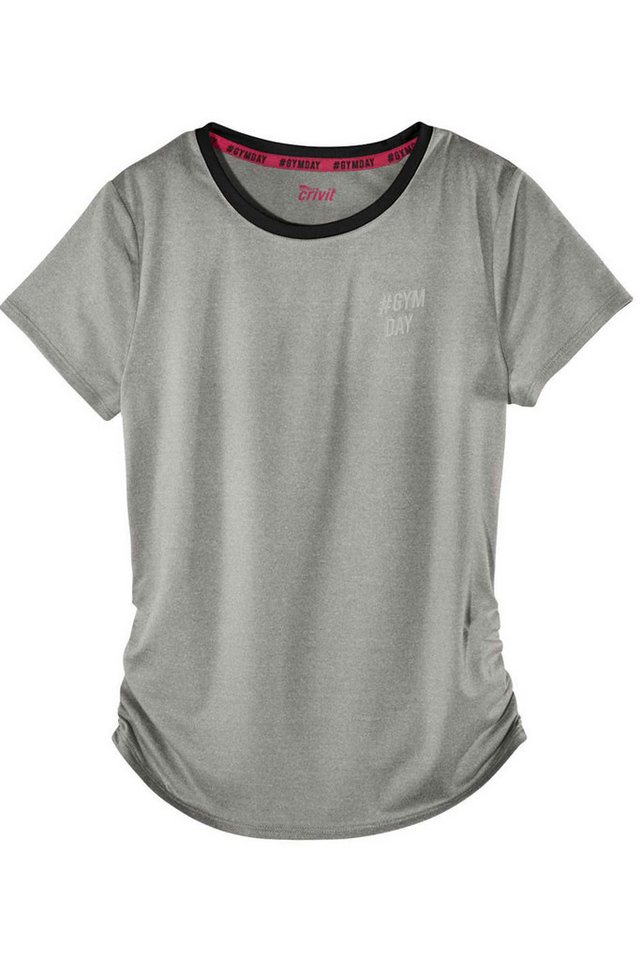 crivit T-Shirt Crivit Mädchen Funktionsshirt TOPCOOL Sportshirt reflektierend von crivit