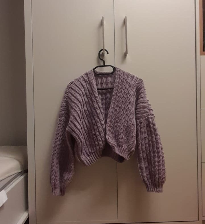 Crochet Cardigan Mit Shoulder Drop, Farbe Nach Besprechung Mir Wählbar(Knöpfe Wunsch Verfügbar von crochetStuffwithyams