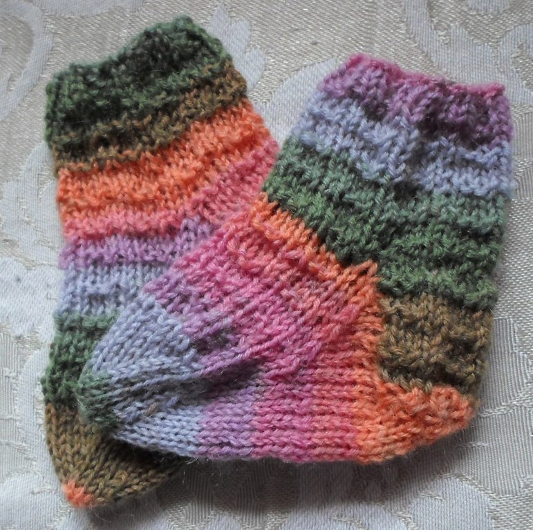 Babysocken/Kleinkindsocken - Handgestrickte Socken Baby Bis 12 Monate von crochetknittingqueen