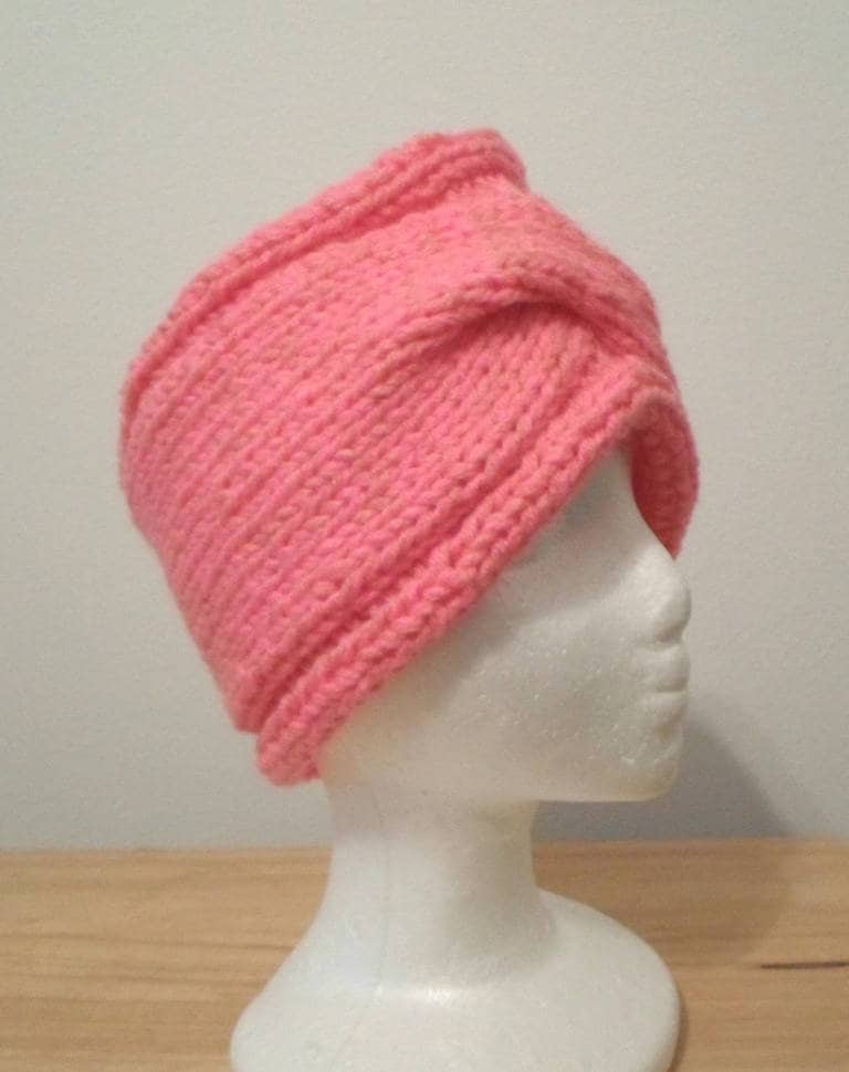 Gestricktes Stirnband - Großes Gestrickt in Zwei Formen Von Rosa Mit Einem Zopfmuster Der Vorderseite Frauen Oder Mädchen Größe M/L Gestricktes Stirnband - Großes Gestrickt in Zwei Formen Von Rosa Mit Einem Zopfmuster Der Vorderseite Frauen Oder Mädchen Größe M/L von crochetknittingqueen