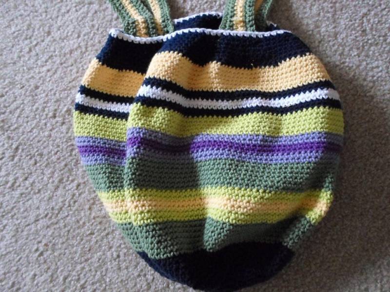 Große Markttasche - Häkeltasche Slouchy Strandtasche von crochetknittingqueen