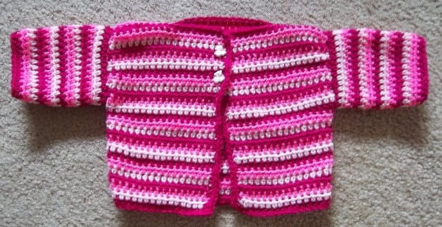 Pullover - Jacke Gehäkelte Kurzarm/Für Mädchen Kleinkind 4 Jahre Pullover - Jacke Gehäkelte Kurzarm/Für Mädchen Kleinkind 4 Jahre von crochetknittingqueen