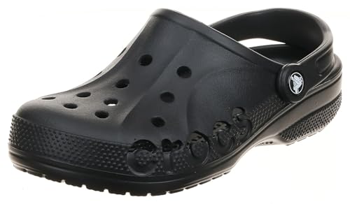 Crocs unisex-adult Baya Clog Clog, Black, 42/43 EU von Crocs