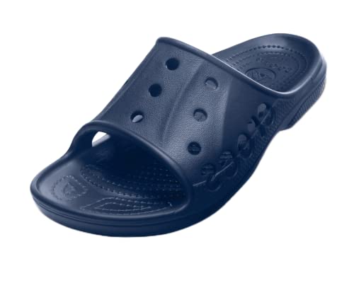 Crocs Baya Slide, Unisex - Erwachsene Dusch- & Badeschuhe, Blau (Navy), 38/39 EU von Crocs