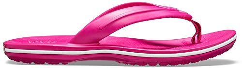 Crocs Unisex-Kinder Crocband Strap Flip Zehentrenner, Pink (Candy Pink 6x0), 23/24 EU von Crocs