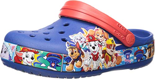 Crocs Unisex Kinder CrocsFL Paw Patrol Band Clg K Clog, Blue Jean, 19/20 EU von Crocs