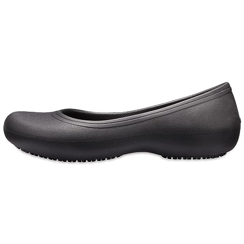 Crocs Damen Crocs At Work Flat W Ballerinas, Schwarz, 39 40 EU von Crocs