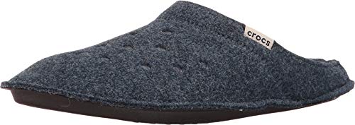 Crocs Classic Slipper, Unisex-Erwachsene Niedrig, Classic Slipper, Blau (Nautical Navy/Oatmeal), 36/37 EU von Crocs