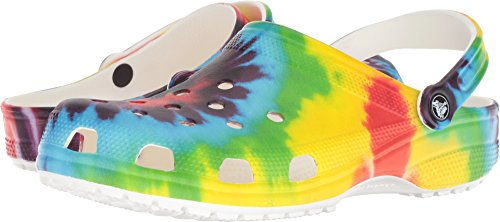 Crocs Unisex Erwachsene Classic Tie-Dye Clogs Clog, Multi, 37/38 EU von Crocs