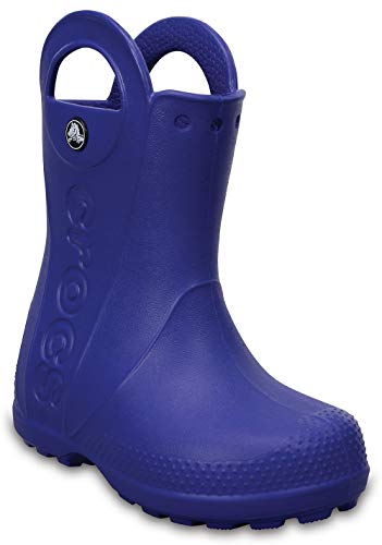Crocs Unisex Kinder Handle It Rain Boot Kids Wasserschuhe, Blau (Cerulean Blue), 28/29 EU von Crocs