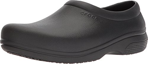 Crocs On The Clock Work SlipOn, Unisex - Erwachsene Slip-on, Schwarz (Black), 36/37 EU von Crocs