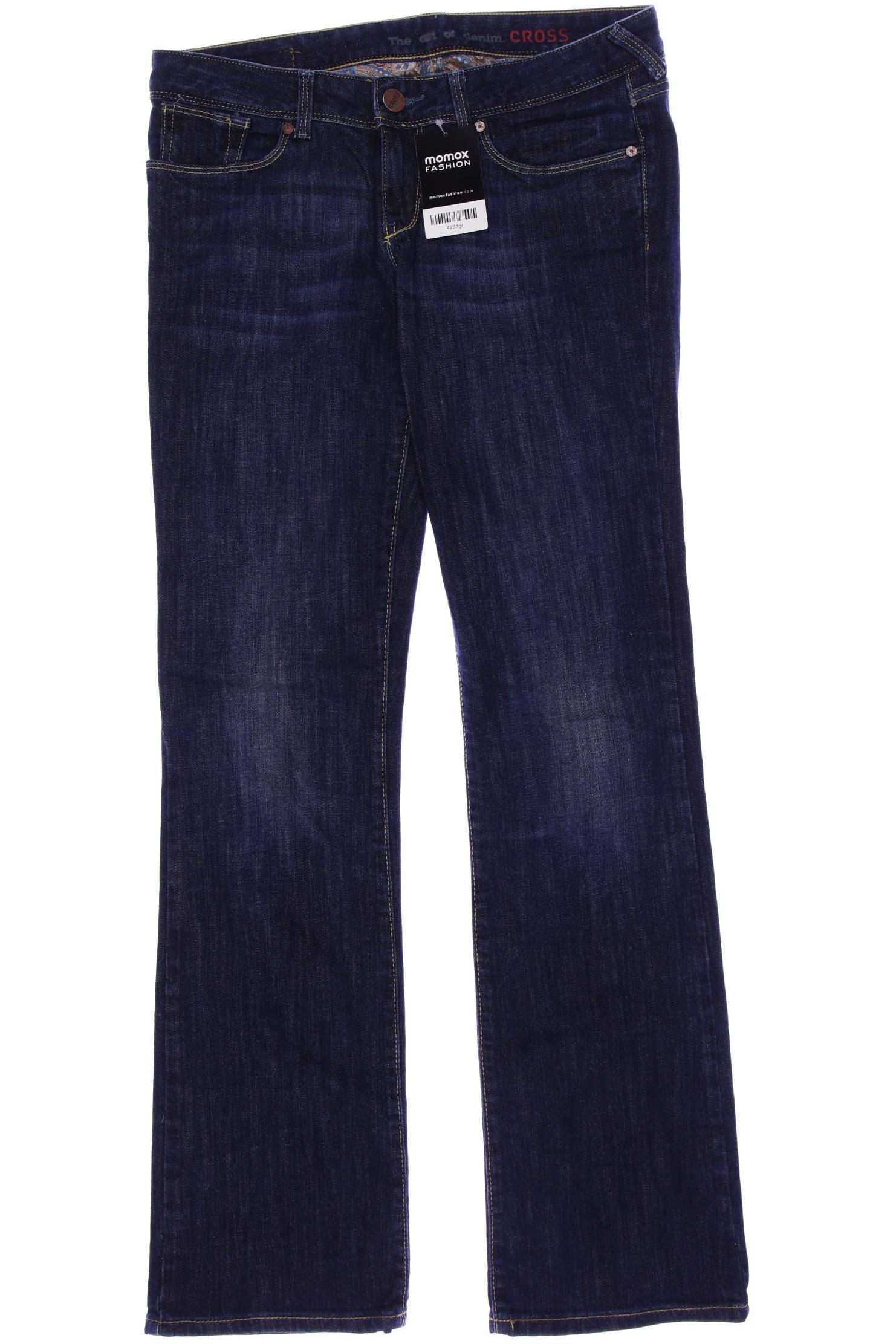 Cross Jeans Damen Jeans, marineblau von cross jeans