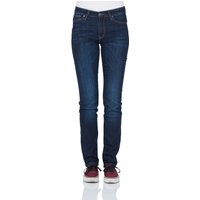 Cross Jeans Damen Jeans Anya - Slim Fit - Dark Blue Used von cross jeans