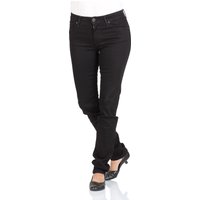 Cross Jeans Damen Jeans Anya - Slim Fit - Schwarz - Black von cross jeans