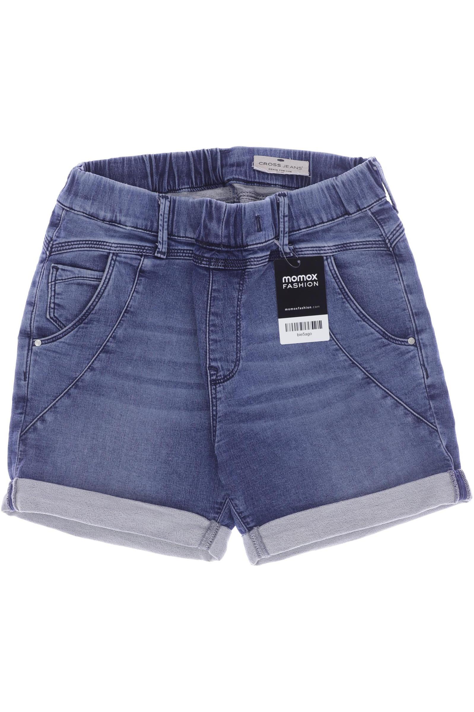 Cross Jeans Damen Shorts, blau von cross jeans