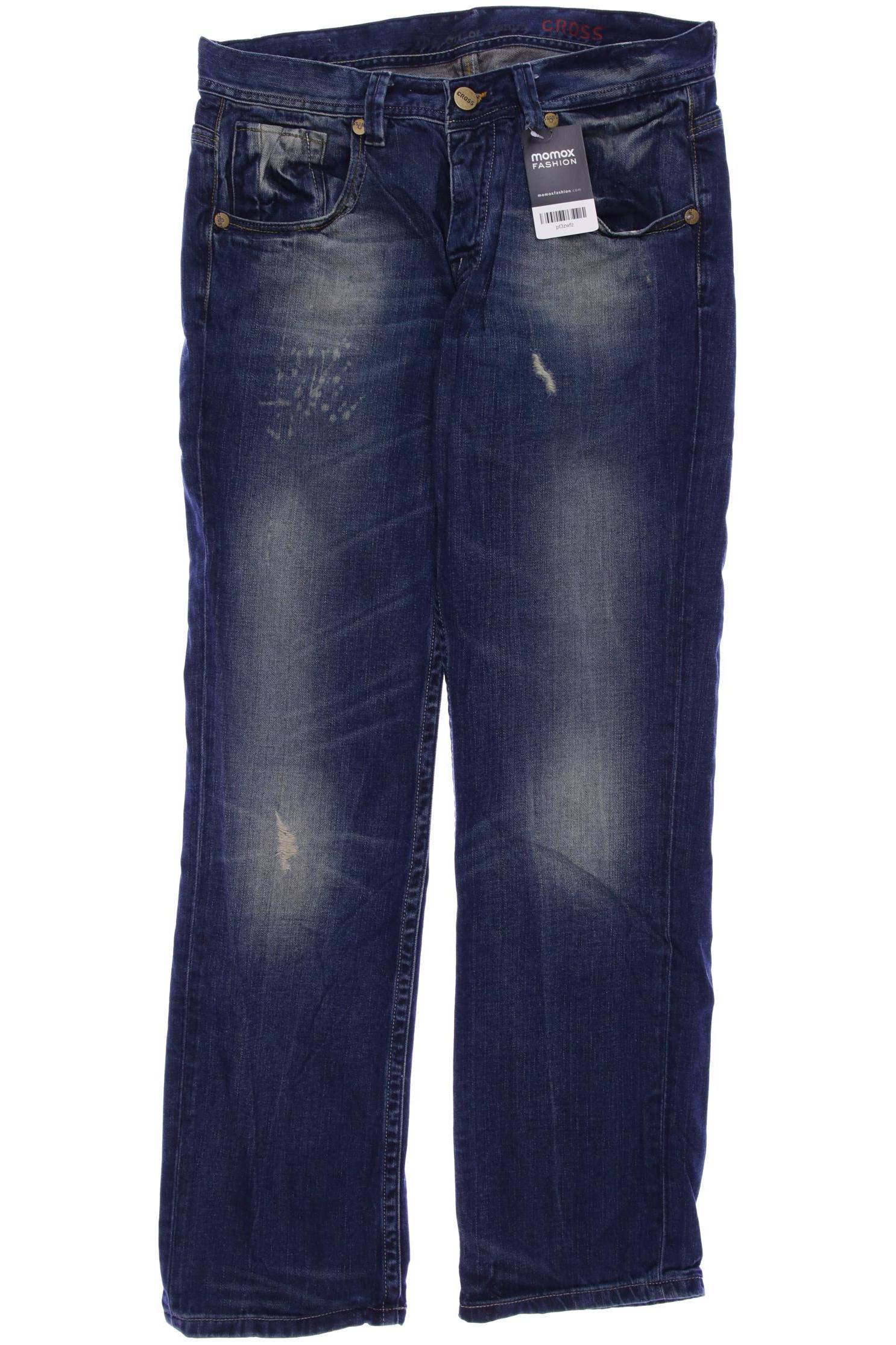 Cross Jeans Herren Jeans, blau von cross jeans