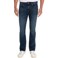 Cross Jeans Herren Jeans COLIN - Slim Bootcut Fit - Blau - Dark Blue von cross jeans