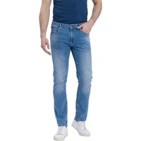 Cross Jeans Herren Jeans Damien - Slim Fit - Blau - Flex Light Blue von cross jeans