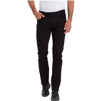 Cross Jeans Herren Jeans Dylan - Regular Fit - Schwarz - Black Crinkle von cross jeans