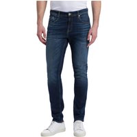 Cross Jeans Herren Jeans Jimi - Slim Tapered Fit - Blau - Dark Blue von cross jeans