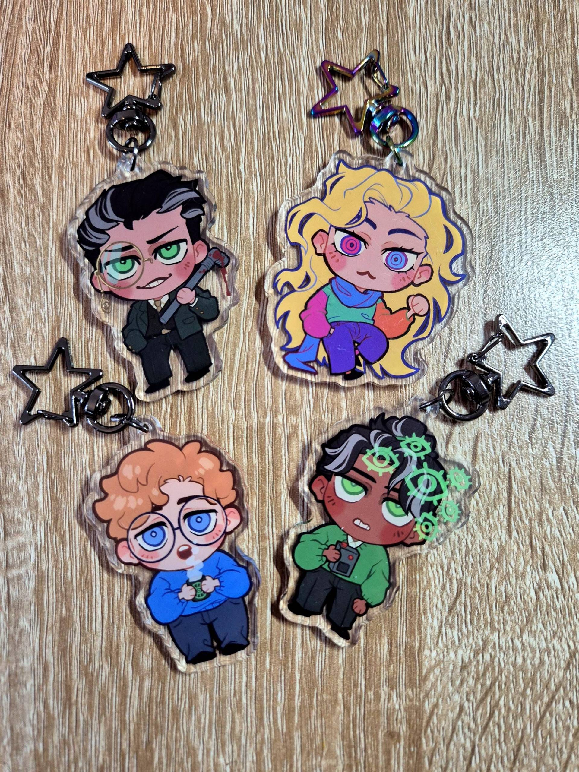 Tma Schlüsselanhänger Jon Sims Elias Bouchard Martin Blackwood Michael Spiral von crypticat