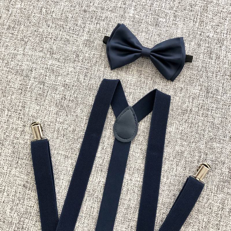 Navy Blau Fliege Und Hosenträger, Fliege, Fliegen, Marine Marineblaue Trauzeugen Navy Blau Fliege Und Hosenträger, Fliege, Fliegen, Marine Marineblaue Trauzeugen von crystalAmour